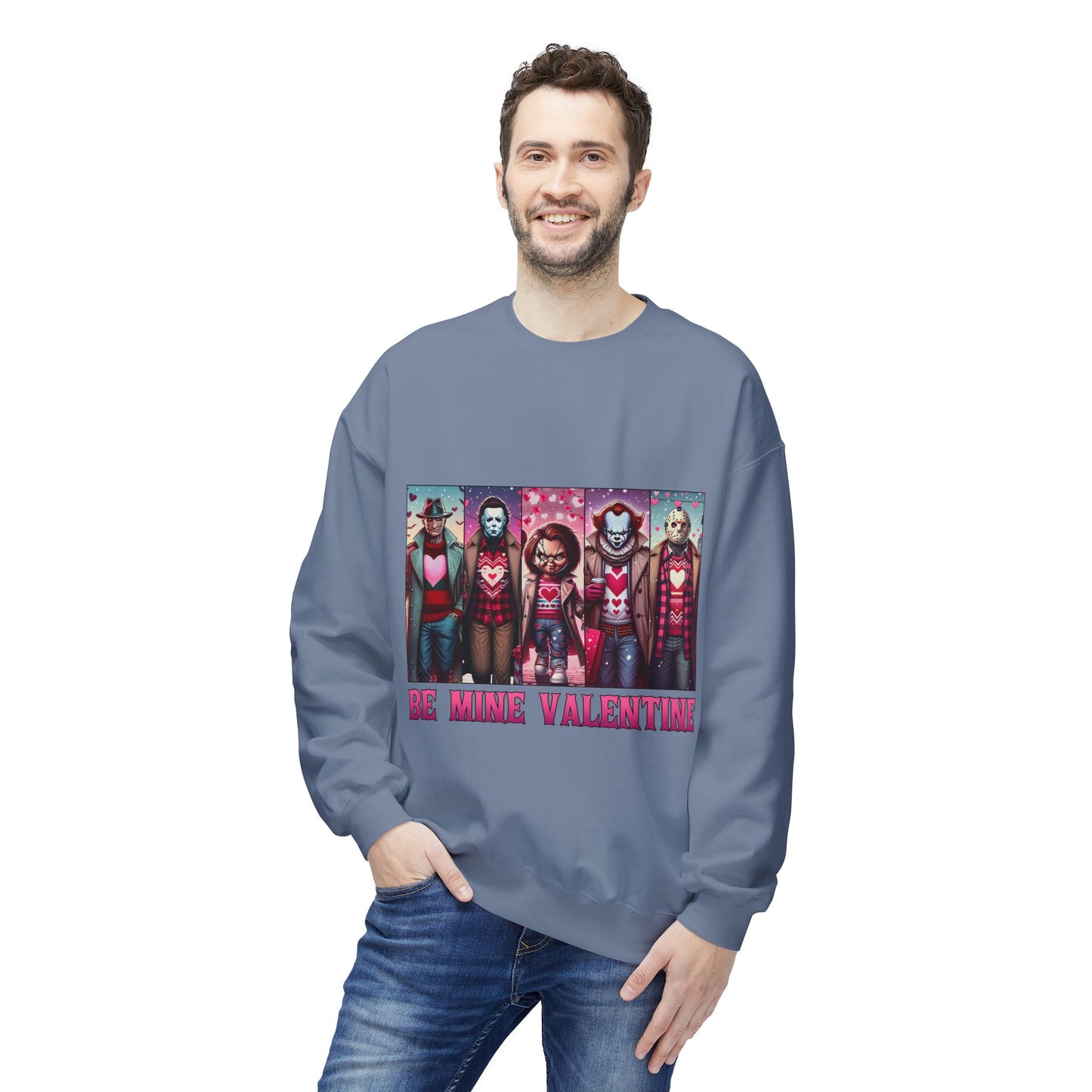 Valentines Unisex Midweight Softstyle Fleece Crewneck Sweatshirt