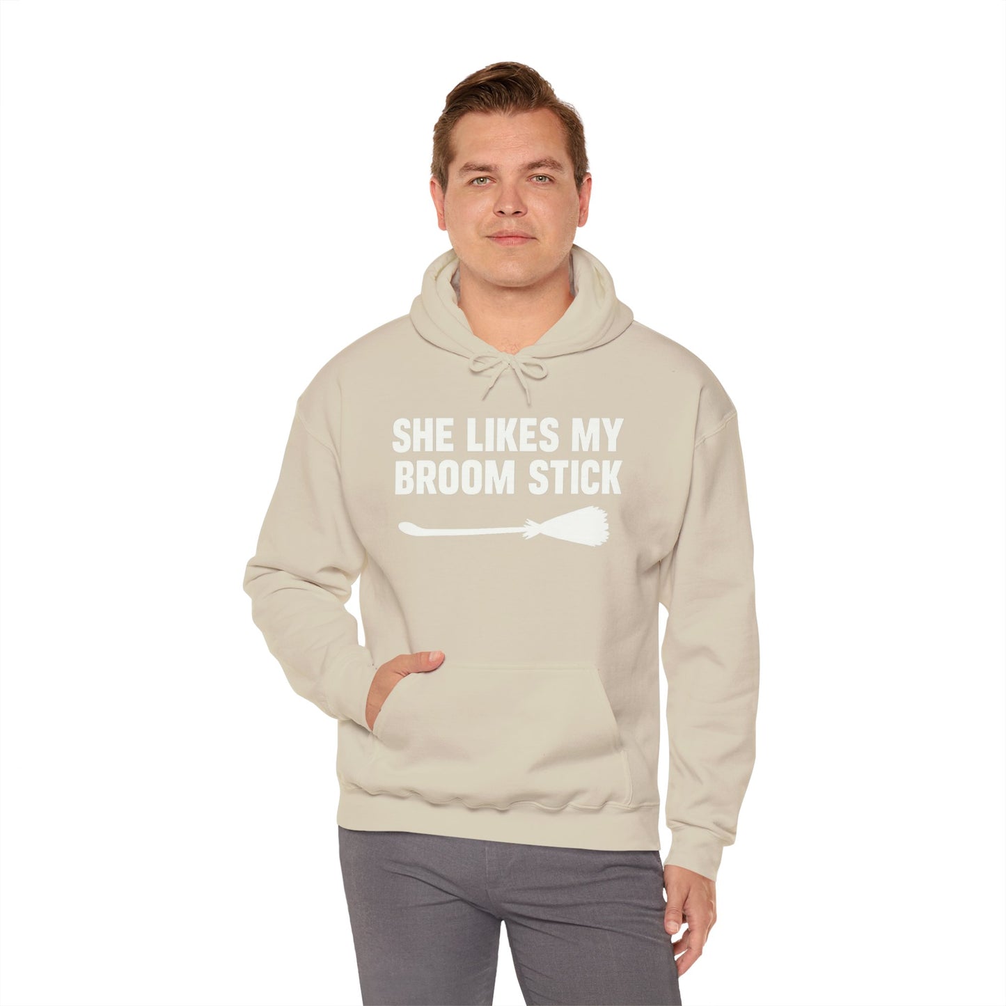Funny Broomstick Sweatshirt for Witch Lovers, Halloween Hoodie, Unique Gift for Her, Cozy Unisex Sweater, Spooky Apparel