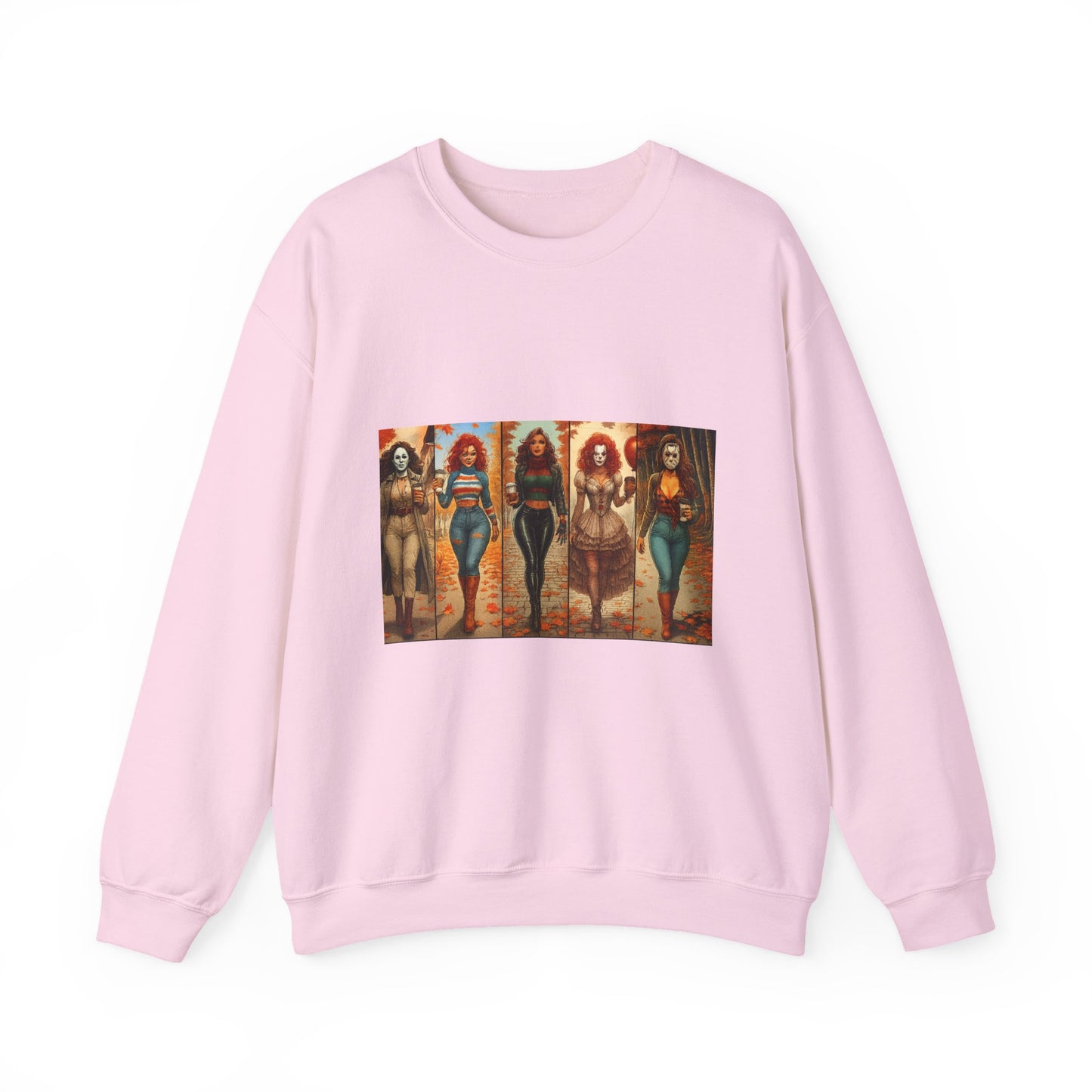 Vibrant Artistic Halloween Sweatshirt, Casual Wear, Graphic Sweatshirt, Cozy Gift for Art Lovers, Unique Fashion Statement, Comfortable [...]