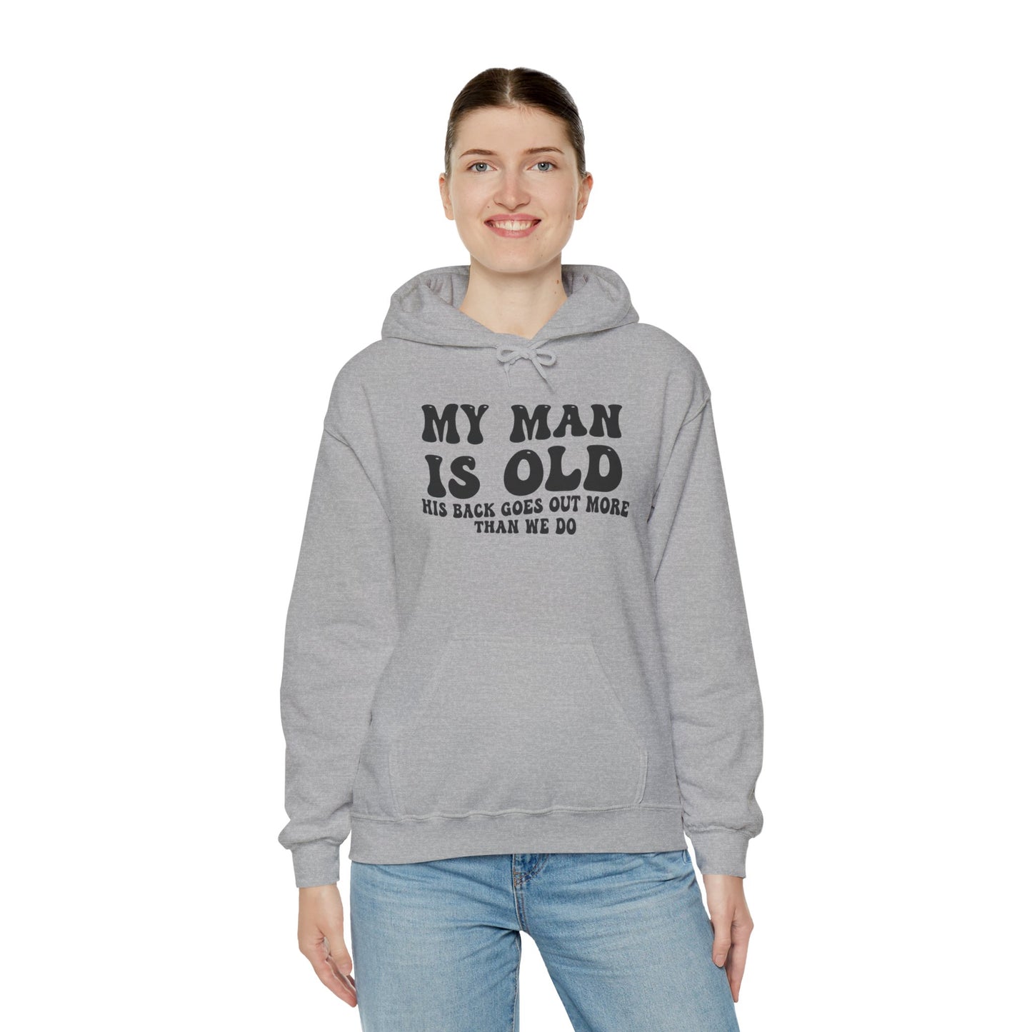 Funny Unisex Hoodie, Gift for Him, Birthday Sweatshirt, Humor Hooded Pullover, Dad Humor, Quirky Casual Wear