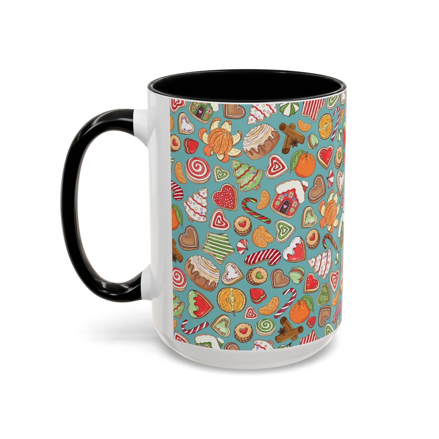 Christmas Accent Coffee Mug (11, 15oz)