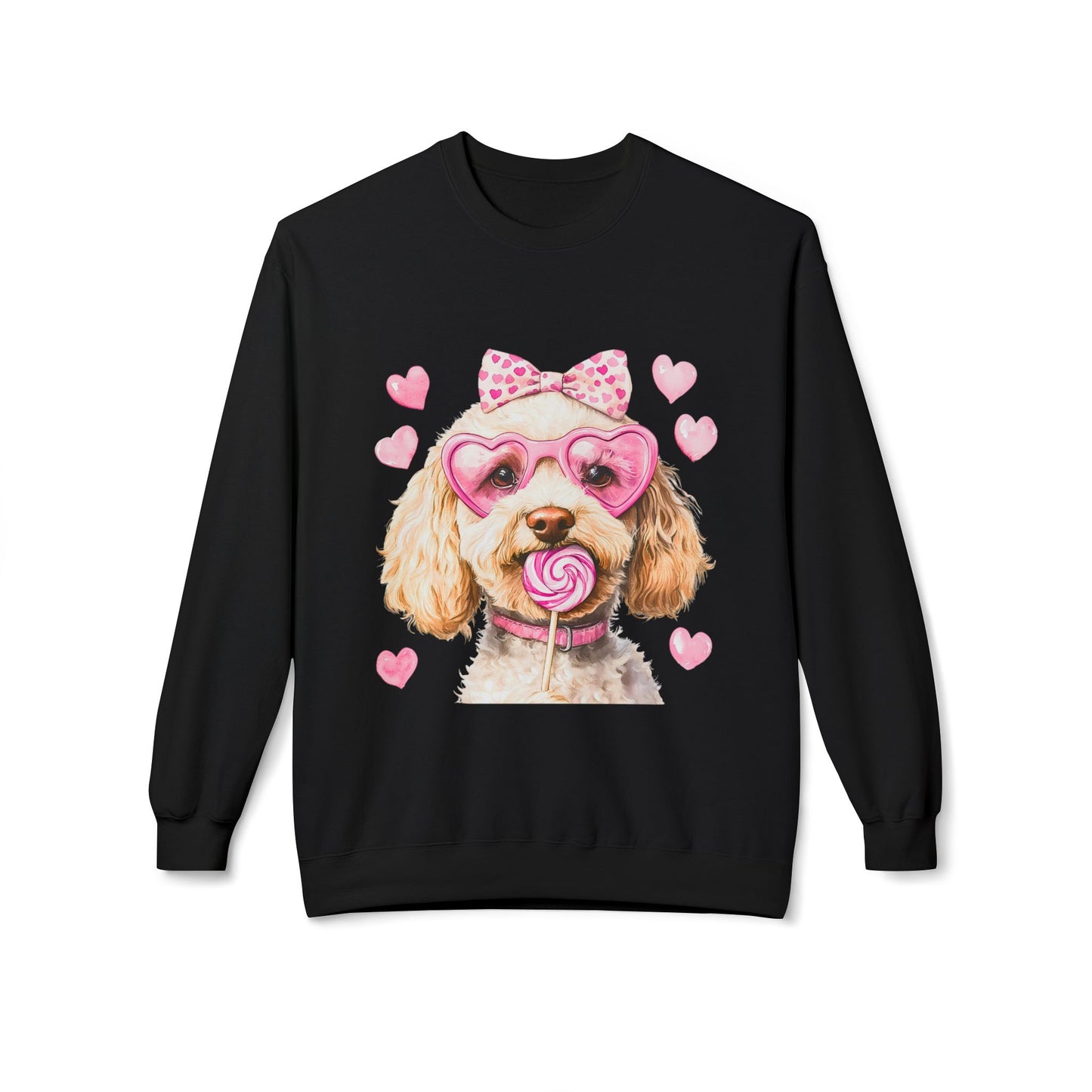Valentines Unisex Midweight Softstyle Fleece Crewneck Sweatshirt