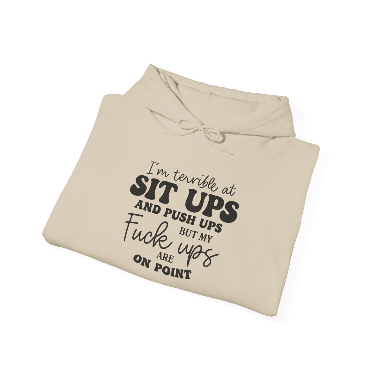 Funny Fitness Sweatshirt, Unisex Hoodie, Workout Gift, Humor Hoodie, Gym Apparel, Casual Wear