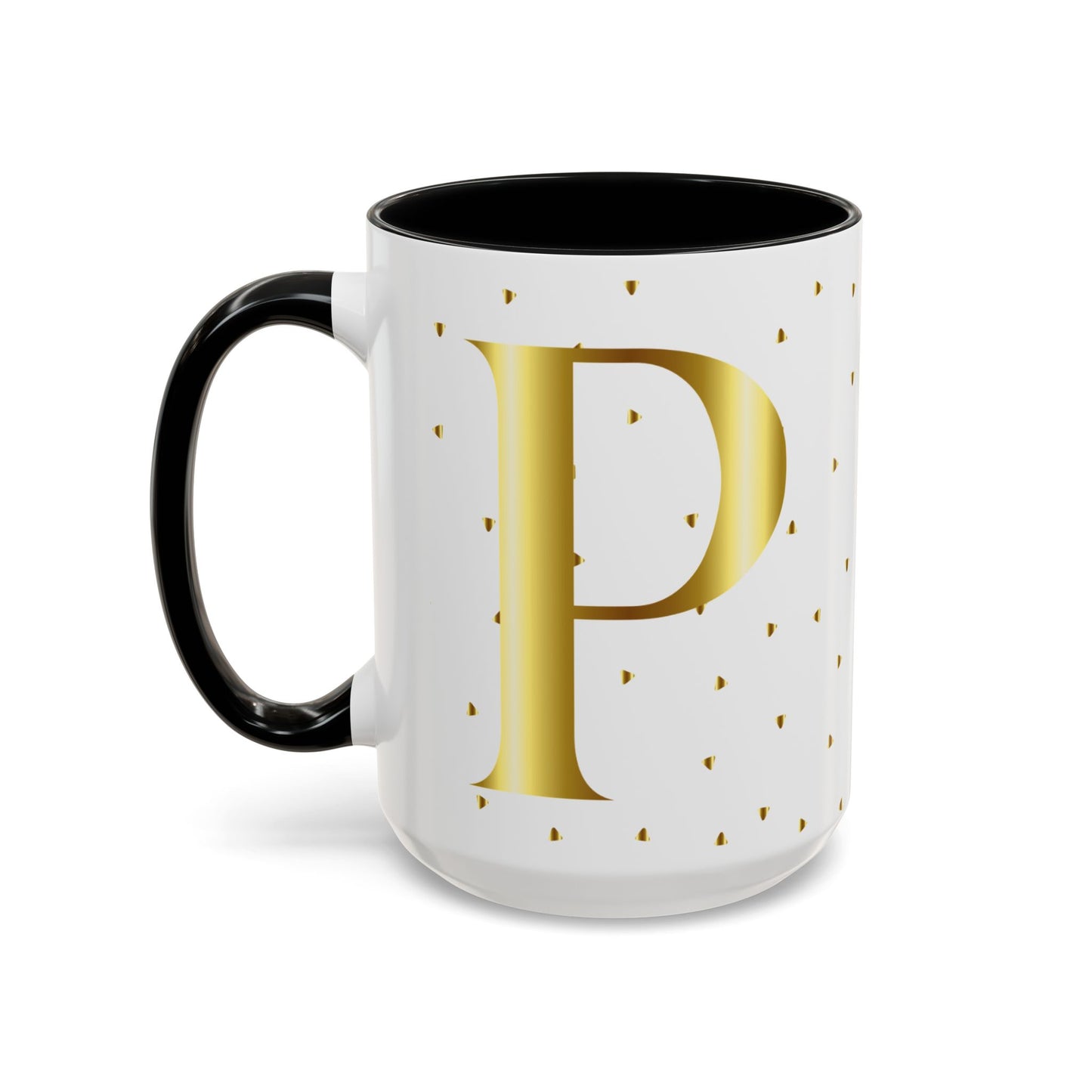 Alphabet Letter Accent Coffee Mug (11, 15oz)