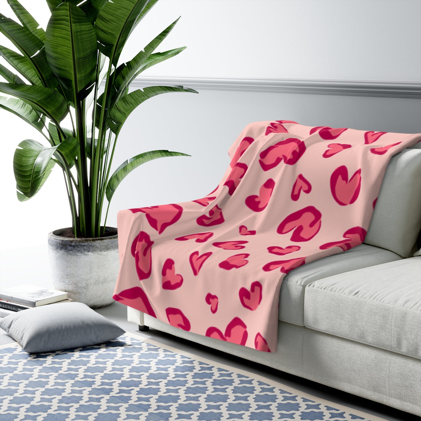 Valentines Sherpa Fleece Blanket