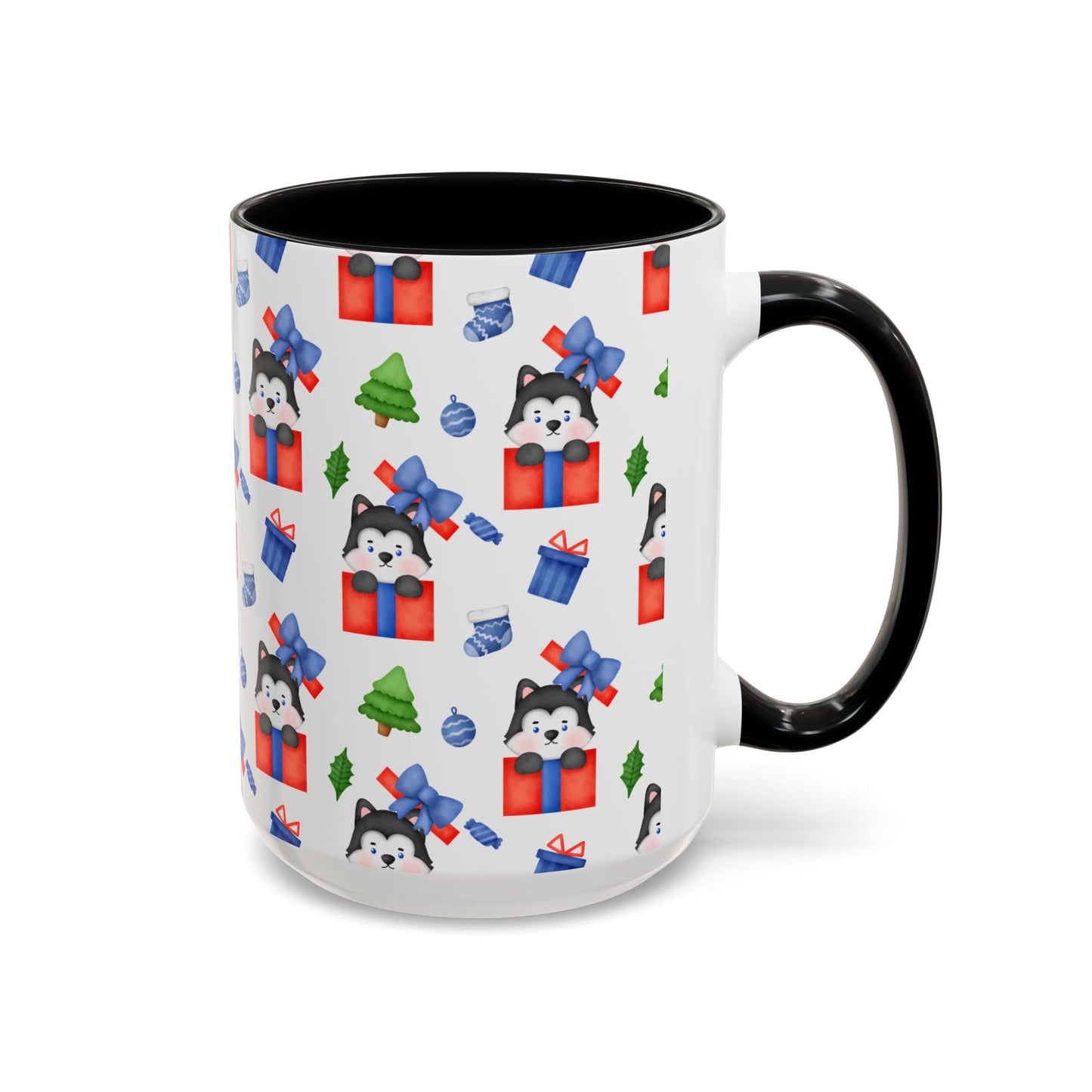 Christmas Accent Coffee Mug (11, 15oz)