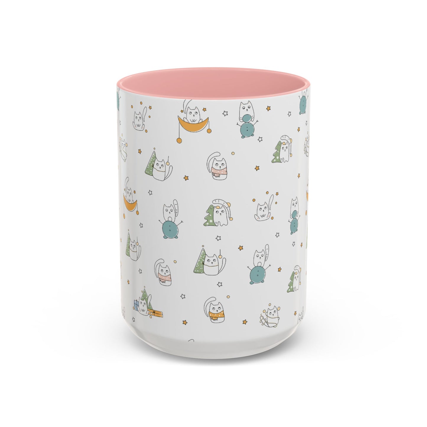 Christmas Accent Coffee Mug (11, 15oz)