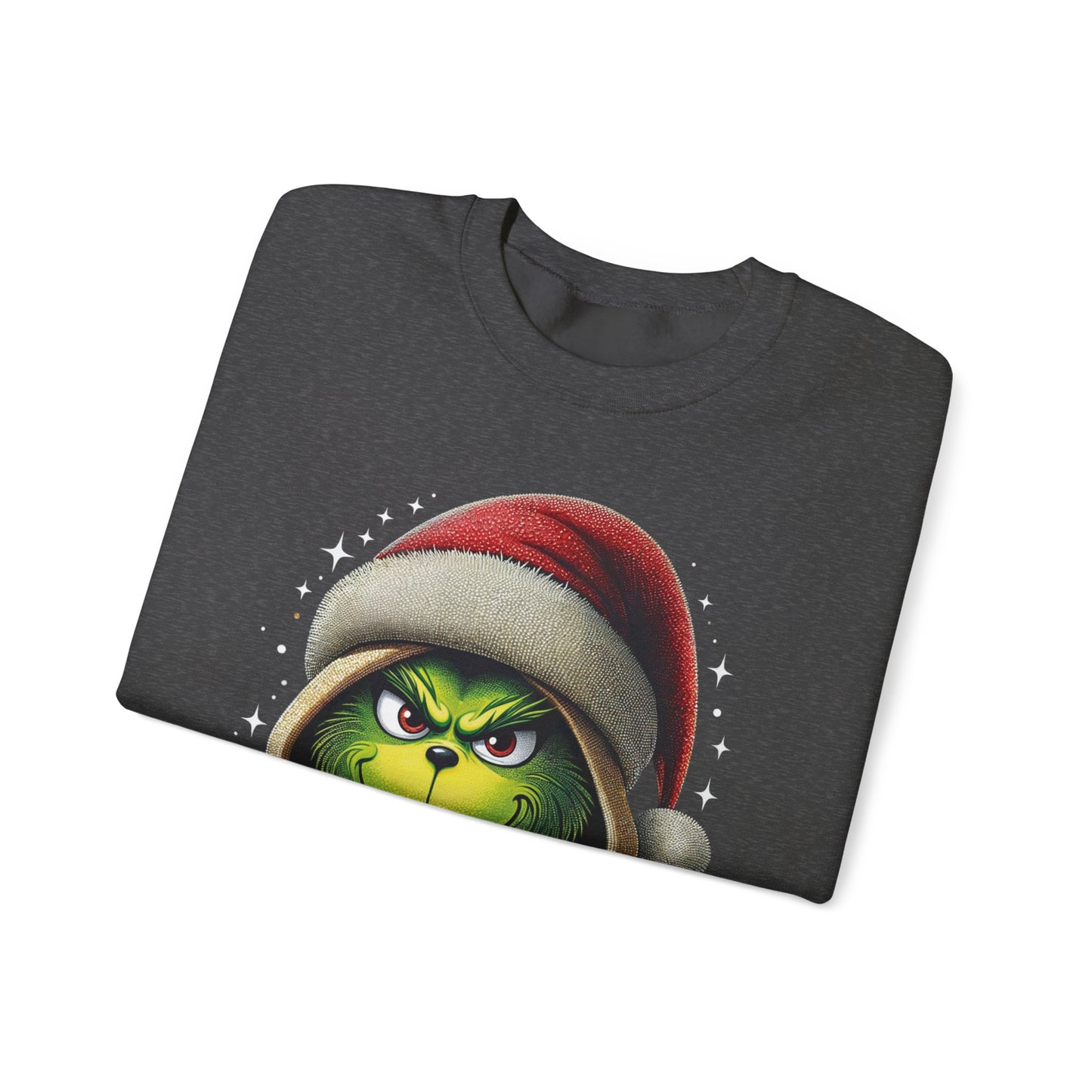 Grumpy Gamer Grinch Sweatshirt — Funny Christmas Holiday Gaming Crewneck