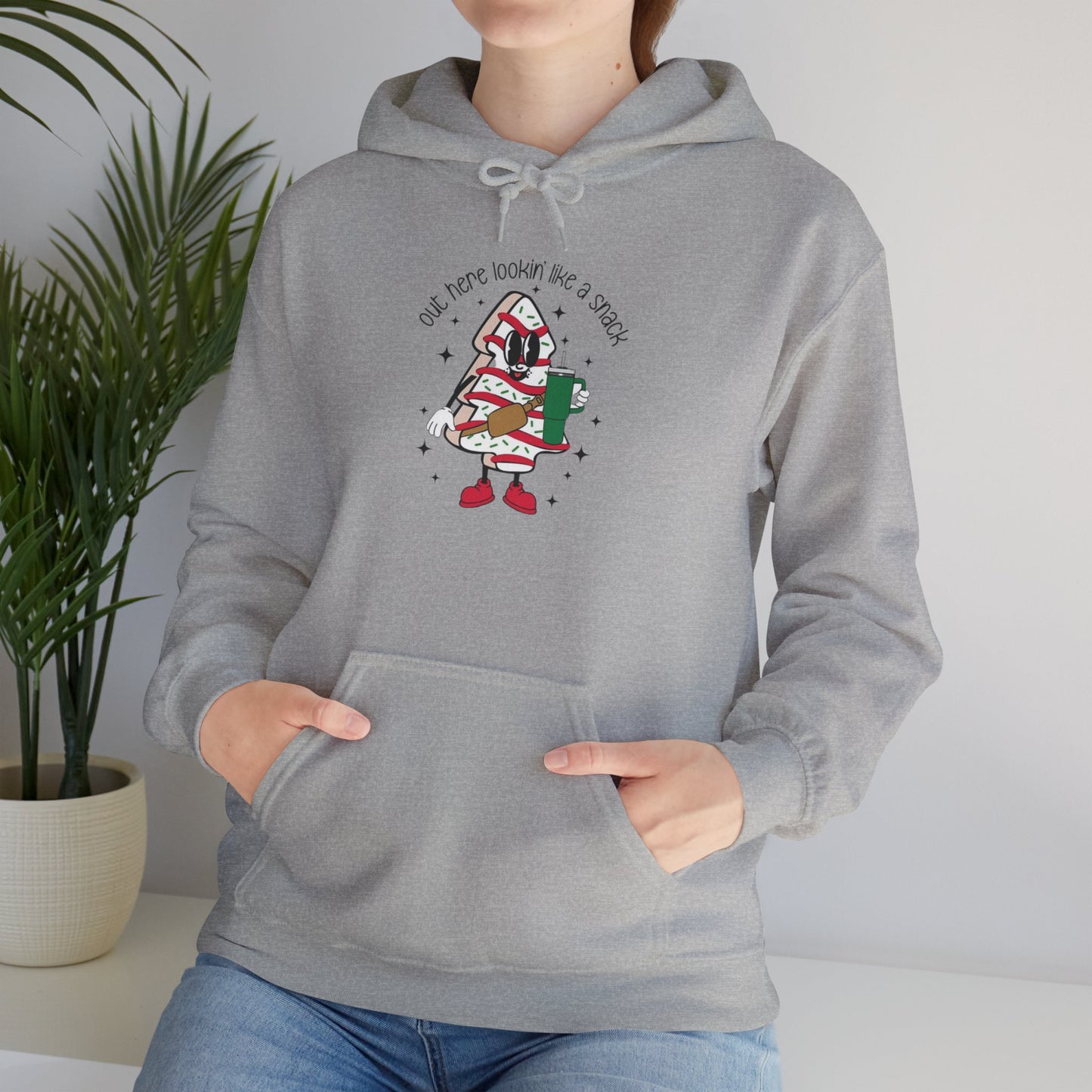 Christmas Cozy Hoodie, Cute Holiday Sweatshirt, Gift for Her, Family Gathering, Winter Fashion