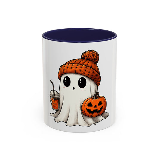 Halloween Ghost Coffee Mug, Funny Mug for Spooky Season, Pumpkin Mug, Gift for Ghost Lovers, Cute Halloween Decor