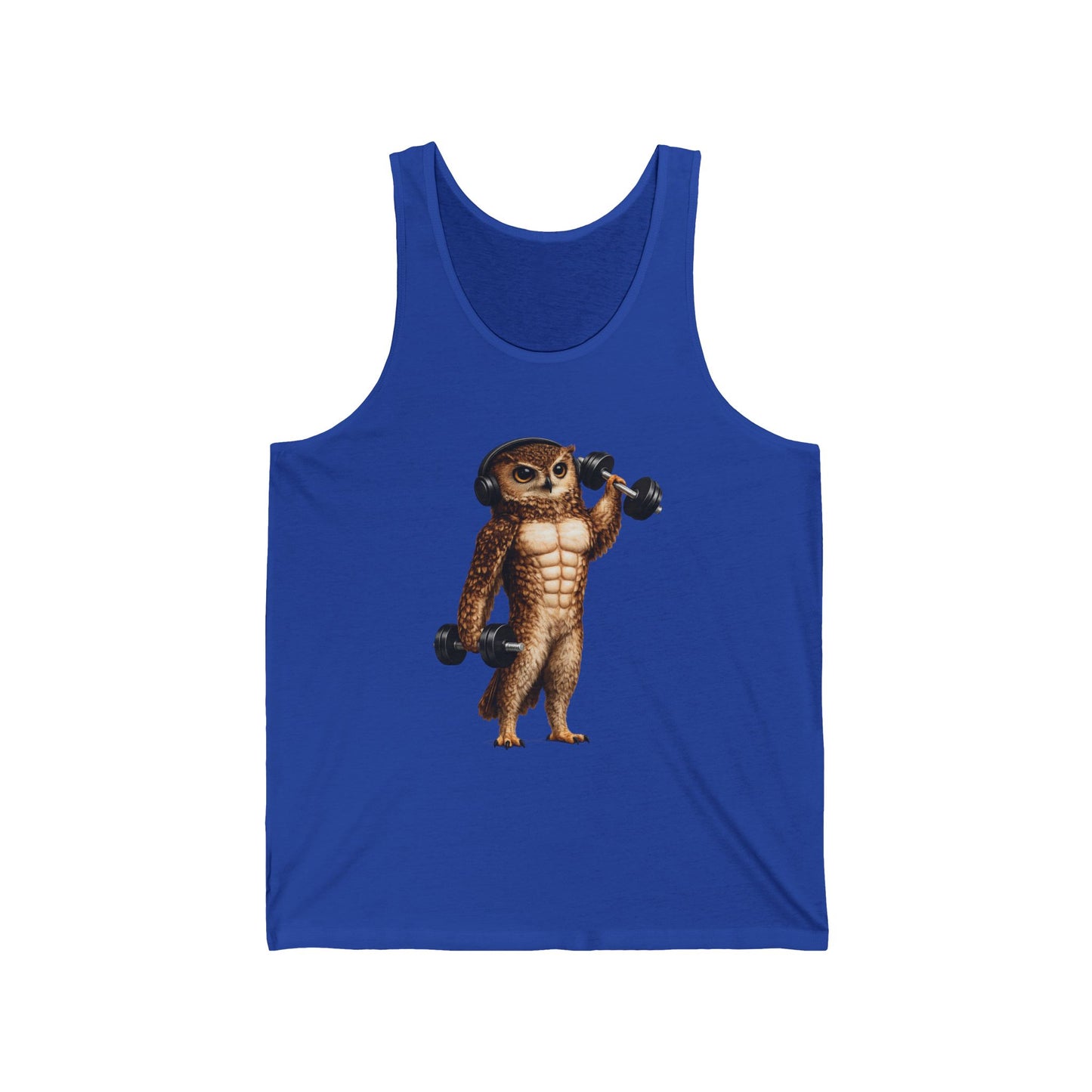 Meerkat Lifting Weights Tank Top — Cute Fitness Animal Gym Tank