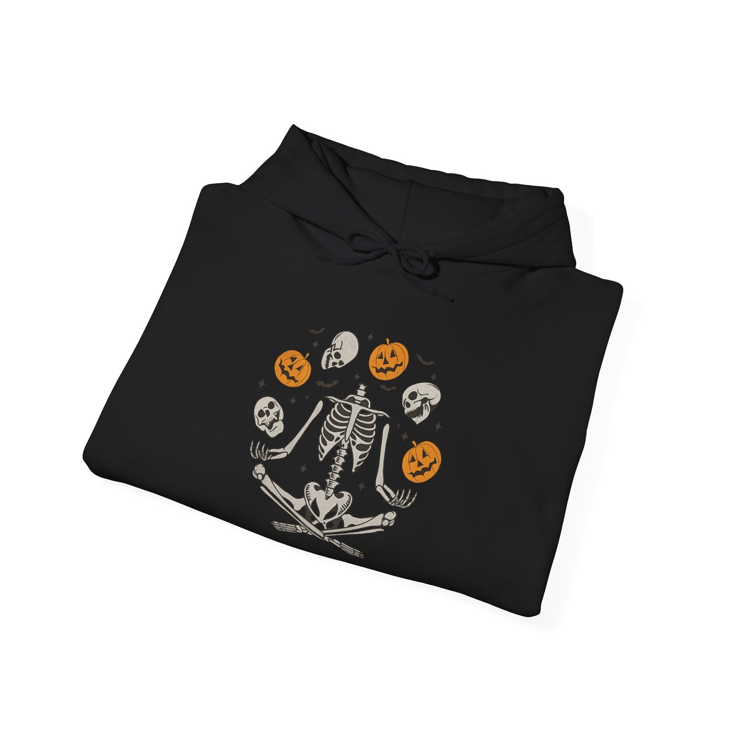 Cozy Skeleton Cookie Hoodie - Spooky Fashion, Halloween Hoodie Fall Apparel, Unisex Hoodie, Gift for Him & Her
