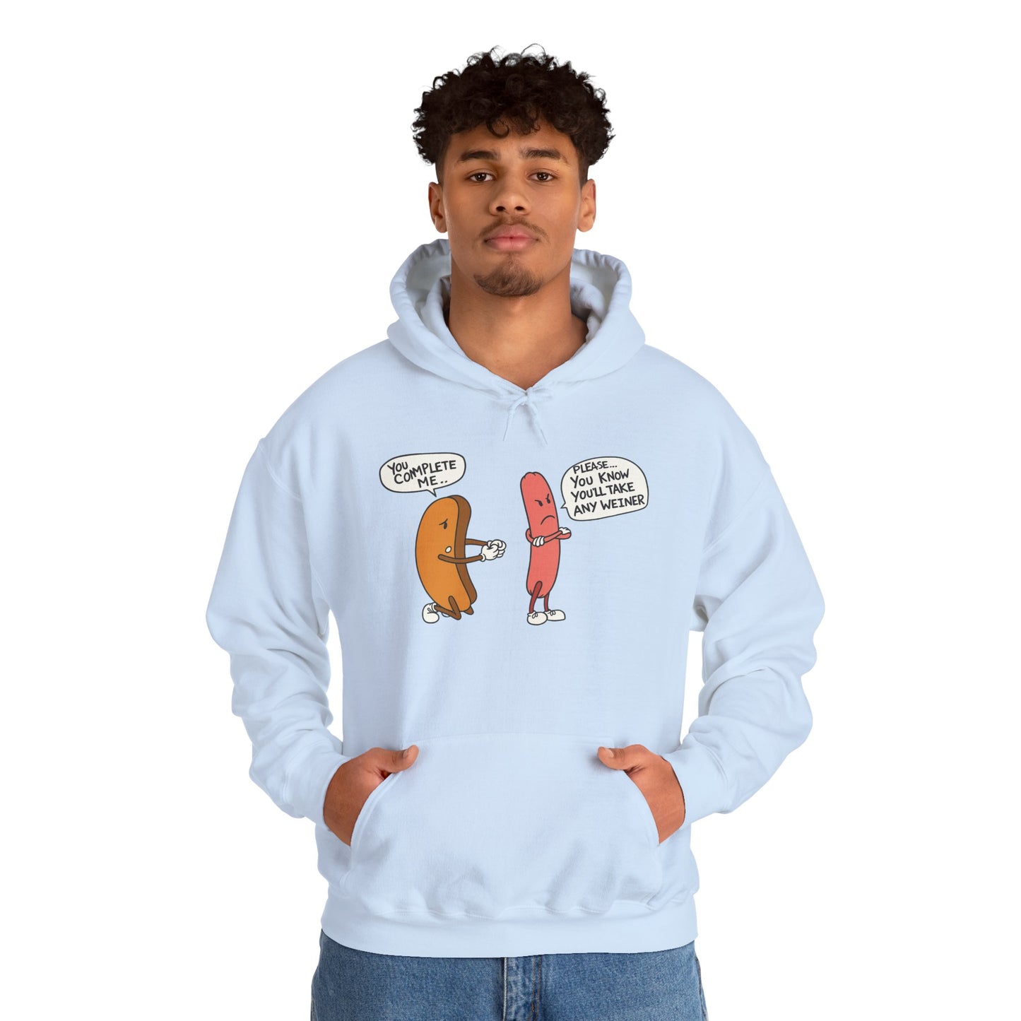 Humorous Unisex Hooded Sweatshirt, Funny Hoodie, Casual Wear, Gift for Friends, Cute Outfit for Everyday