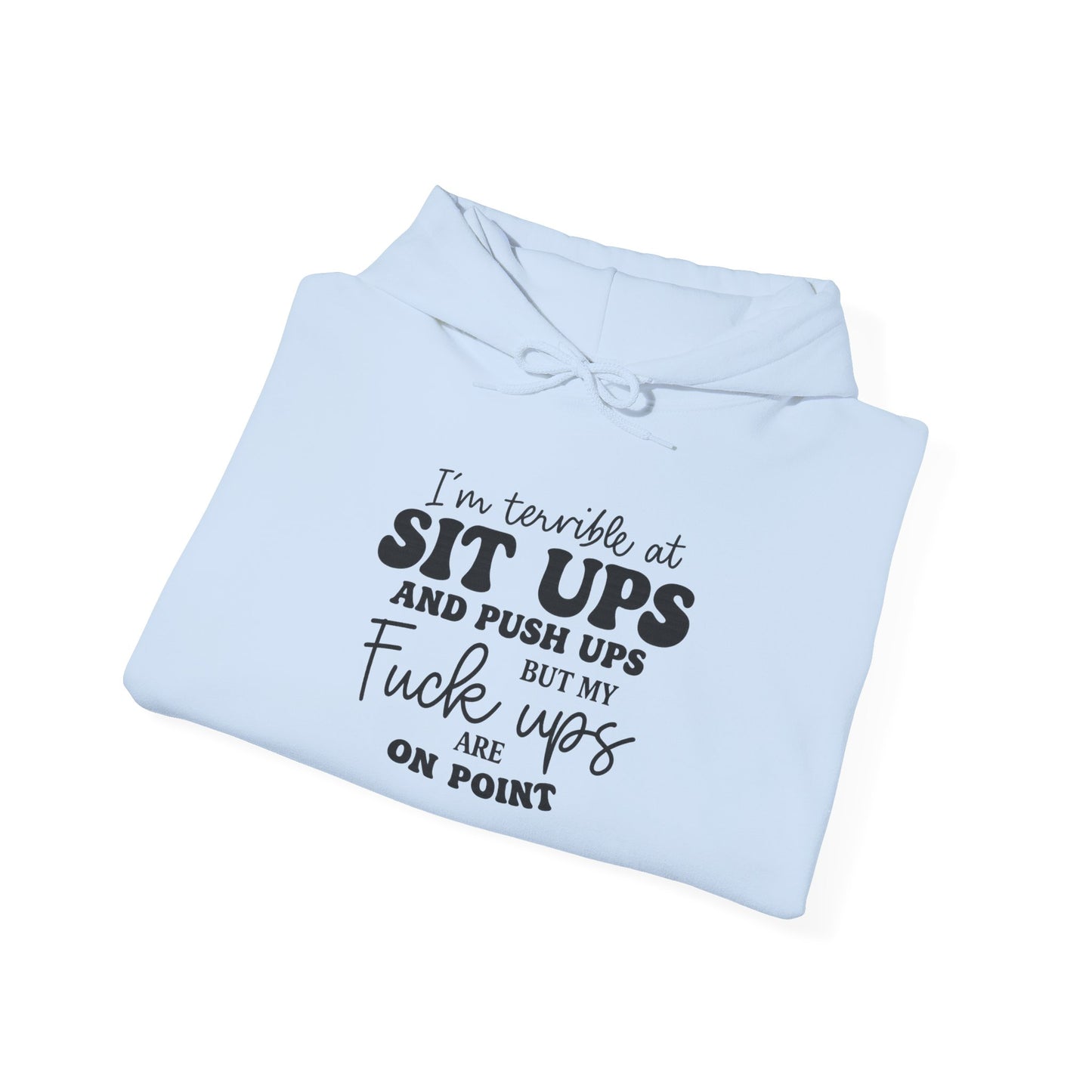 Funny Fitness Sweatshirt, Unisex Hoodie, Workout Gift, Humor Hoodie, Gym Apparel, Casual Wear