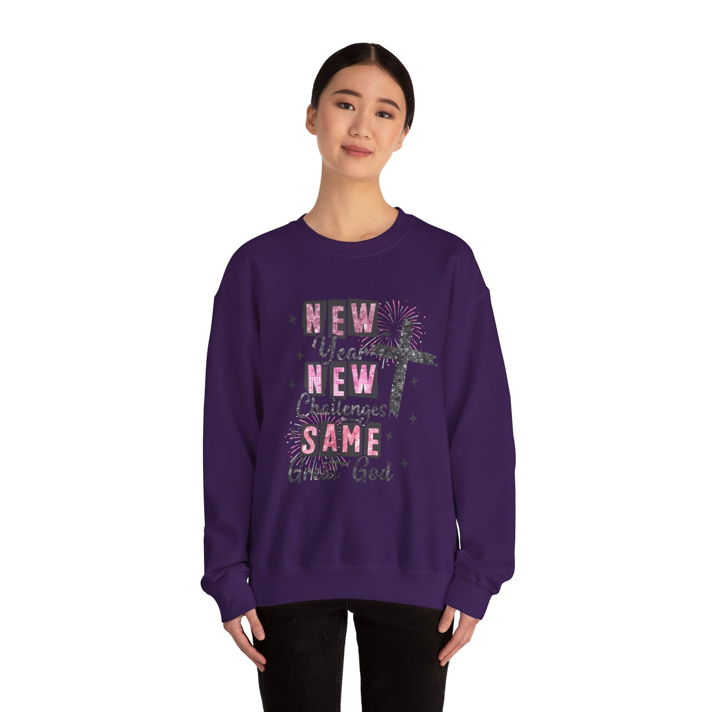 New Year Unisex Heavy Blend™ Crewneck Sweatshirt