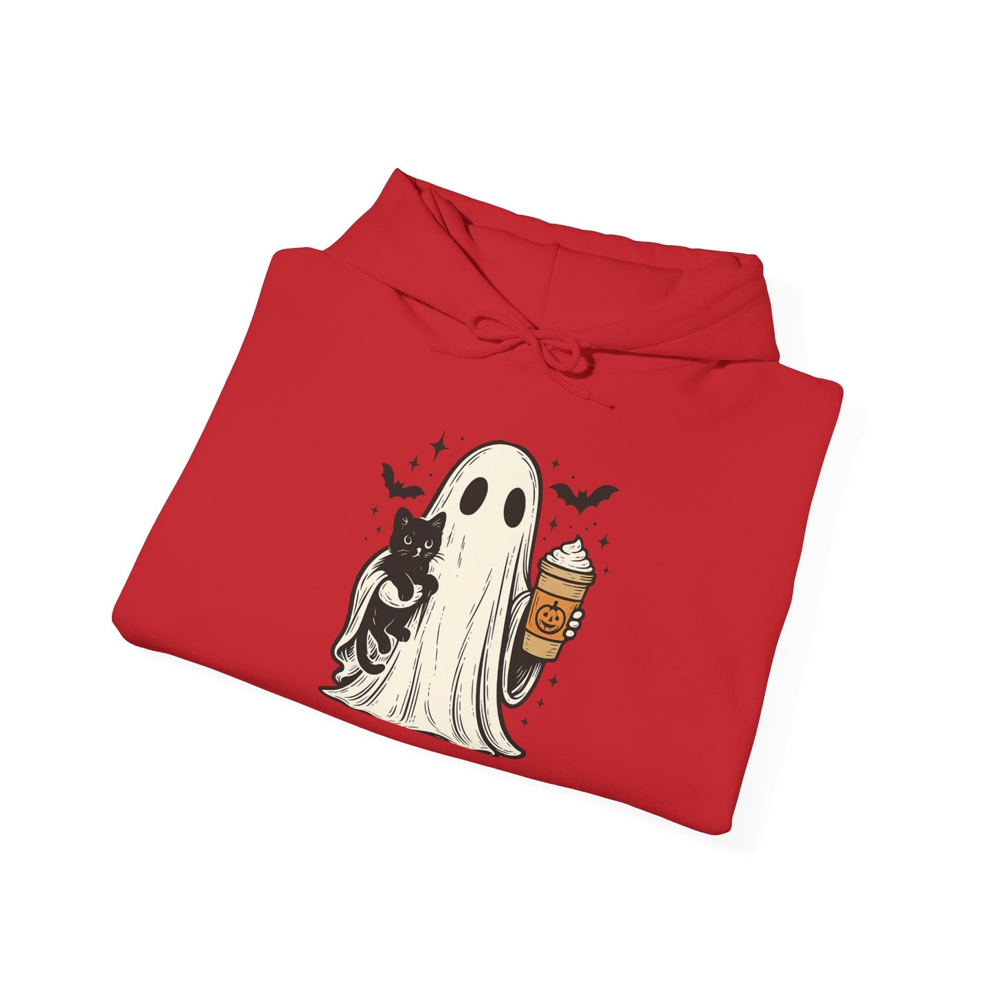 Ghost & Cat Halloween Hoodie, Spooky hoodie , Unisex Cozy Pullover, Fall Wardrobe Essential, Perfect for Halloween Celebrations, [...]