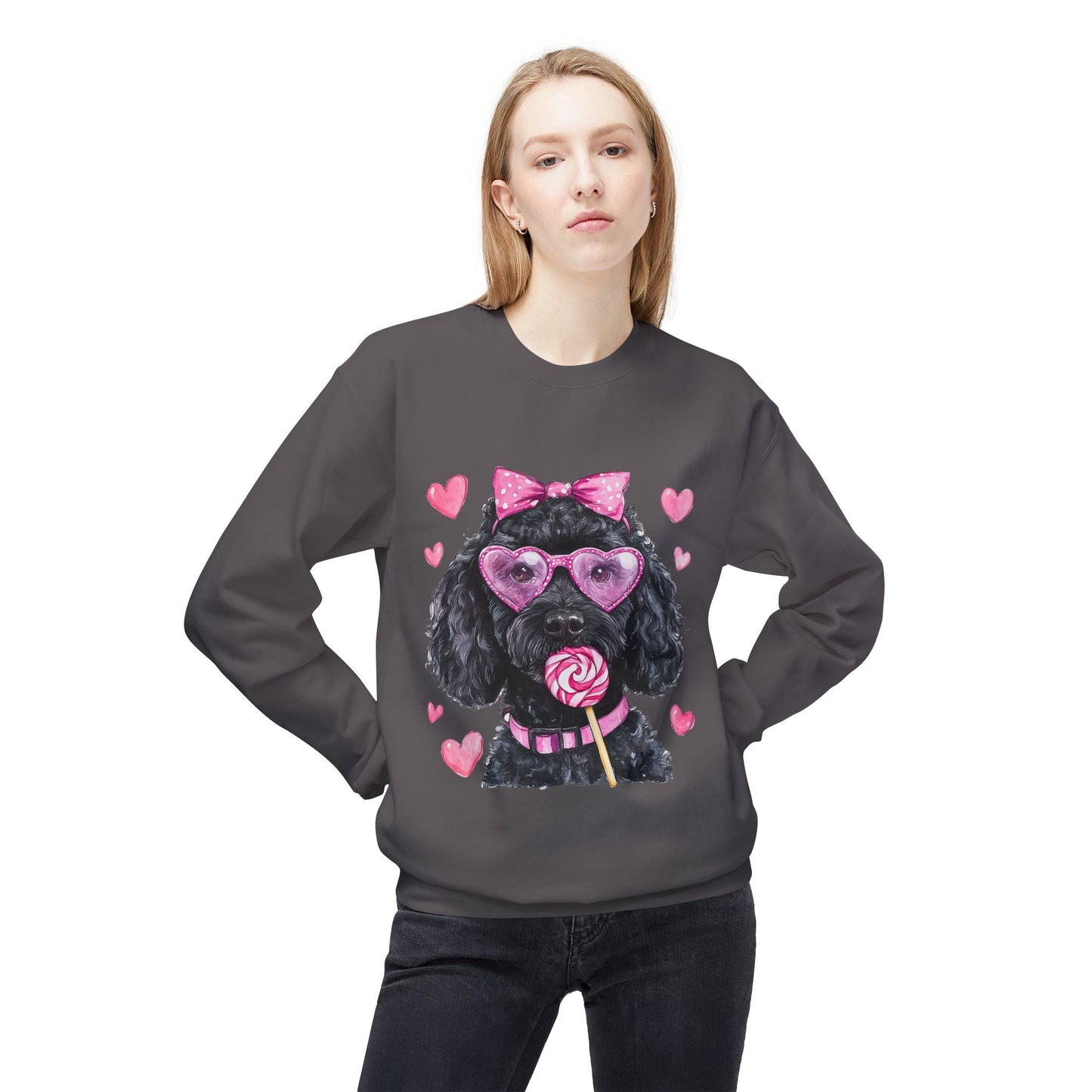 Valentines Unisex Midweight Softstyle Fleece Crewneck Sweatshirt