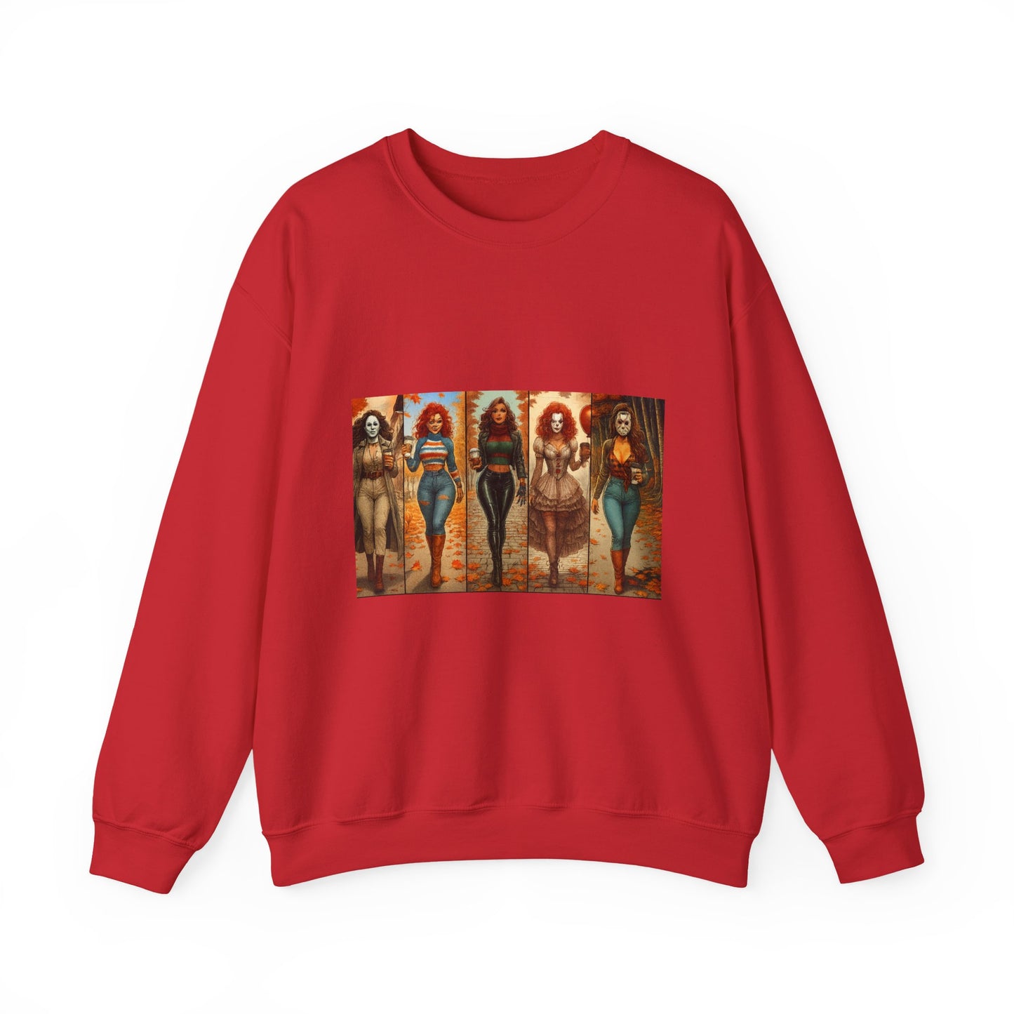 Vibrant Artistic Halloween Sweatshirt, Casual Wear, Graphic Sweatshirt, Cozy Gift for Art Lovers, Unique Fashion Statement, Comfortable [...]