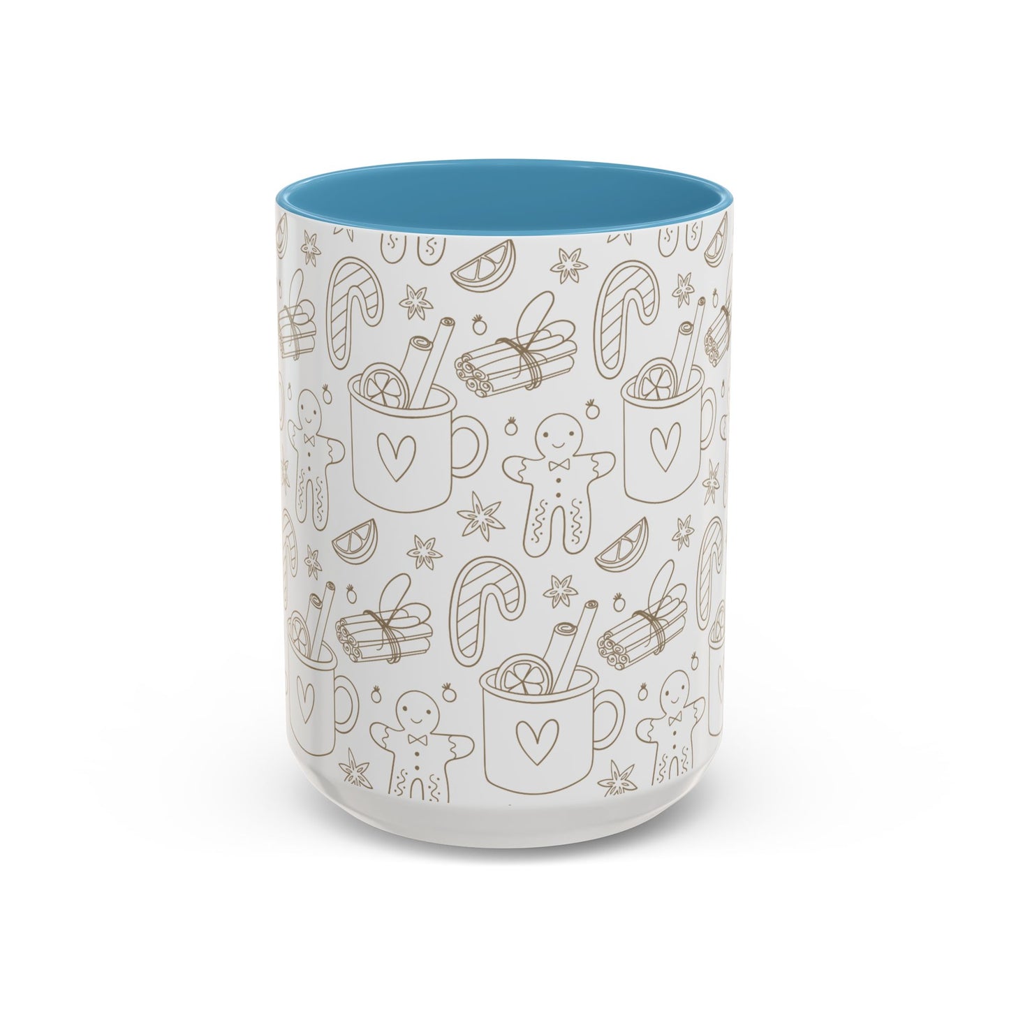 Christmas Accent Coffee Mug (11, 15oz)