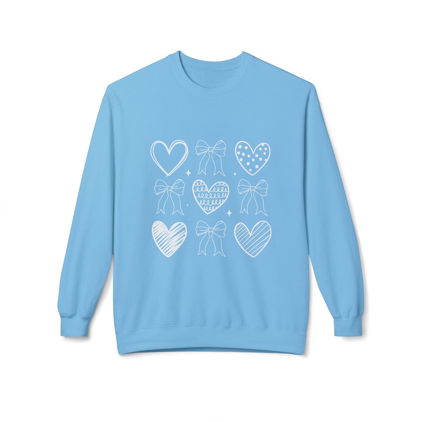 Valentines Unisex Midweight Softstyle Fleece Crewneck Sweatshirt