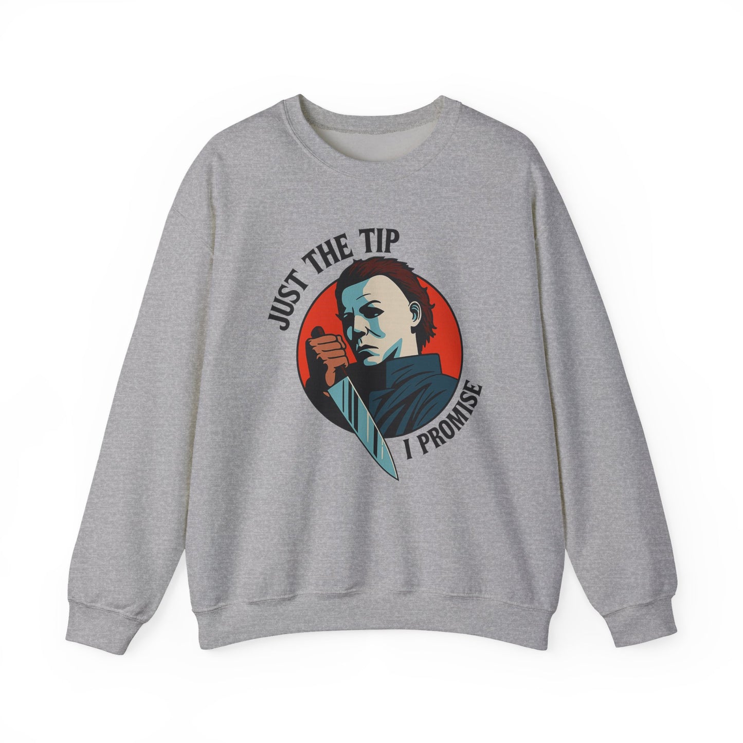 Spooky Humor Crewneck Sweatshirt | Funny Fall Fashion, Halloween Gift, Cozy Sweatshirt, Unisex Apparel, Casual Wear