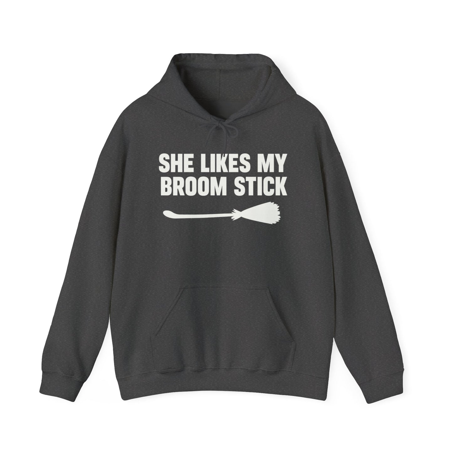 Funny Broomstick Sweatshirt for Witch Lovers, Halloween Hoodie, Unique Gift for Her, Cozy Unisex Sweater, Spooky Apparel