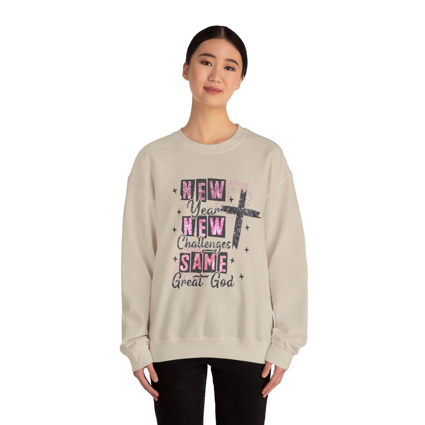 New Year Unisex Heavy Blend™ Crewneck Sweatshirt