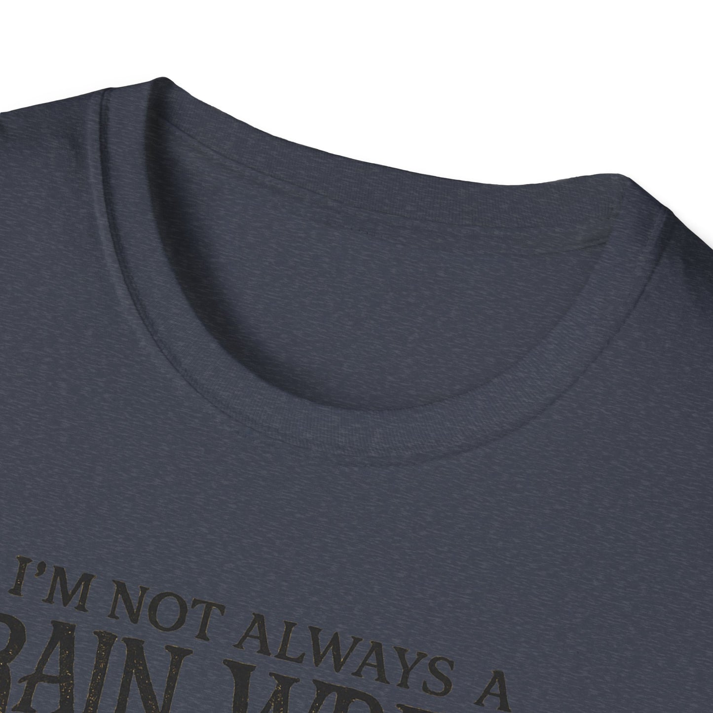 Train Wreck Unisex Softstyle T-Shirt | Funny Graphic Tee, Halloween Shirt, Gift for Friends, Casual Wear, Unique Design