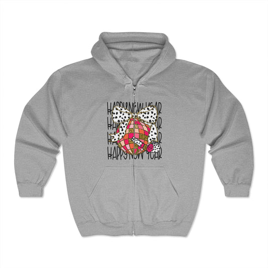 New Year Unisex Heavy Blend™ Full Zip Hooded Sweatshirt