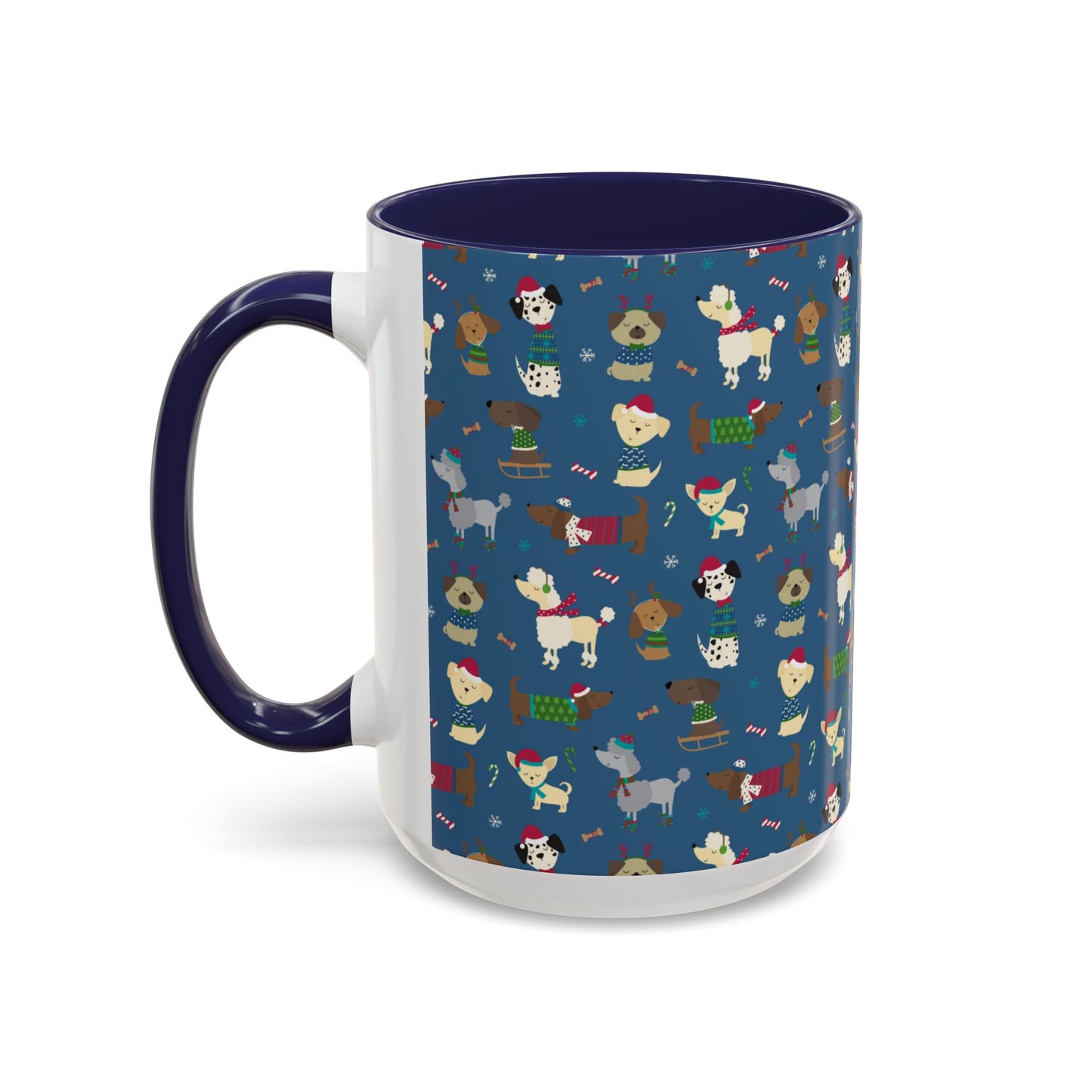 Christmas Accent Coffee Mug (11, 15oz)