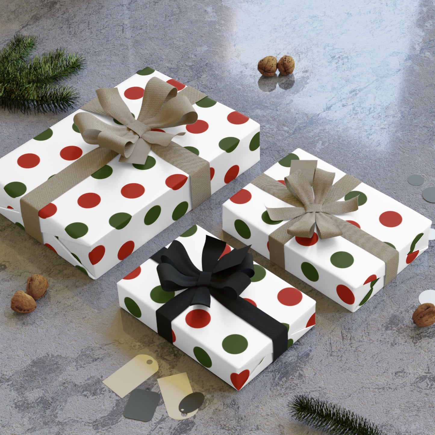 Christmas Gift Wrapping Paper Rolls