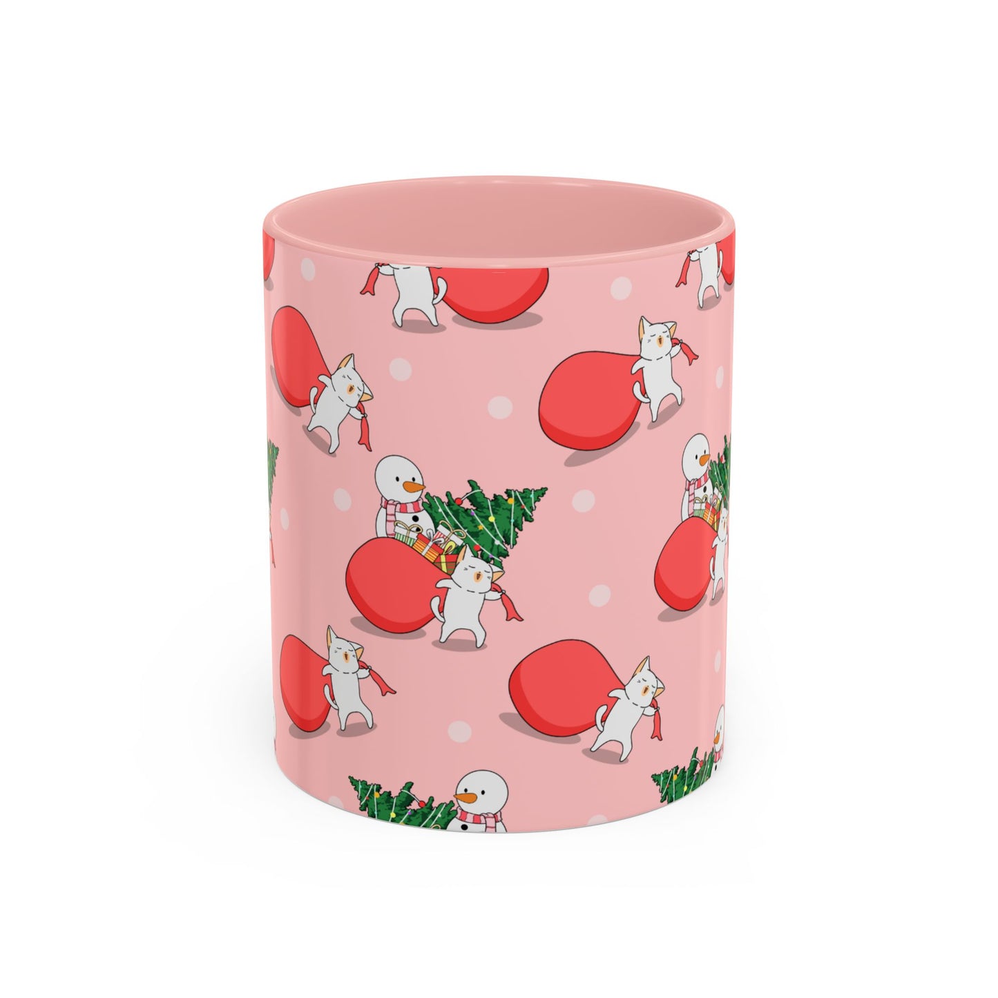 Christmas Accent Coffee Mug (11, 15oz)