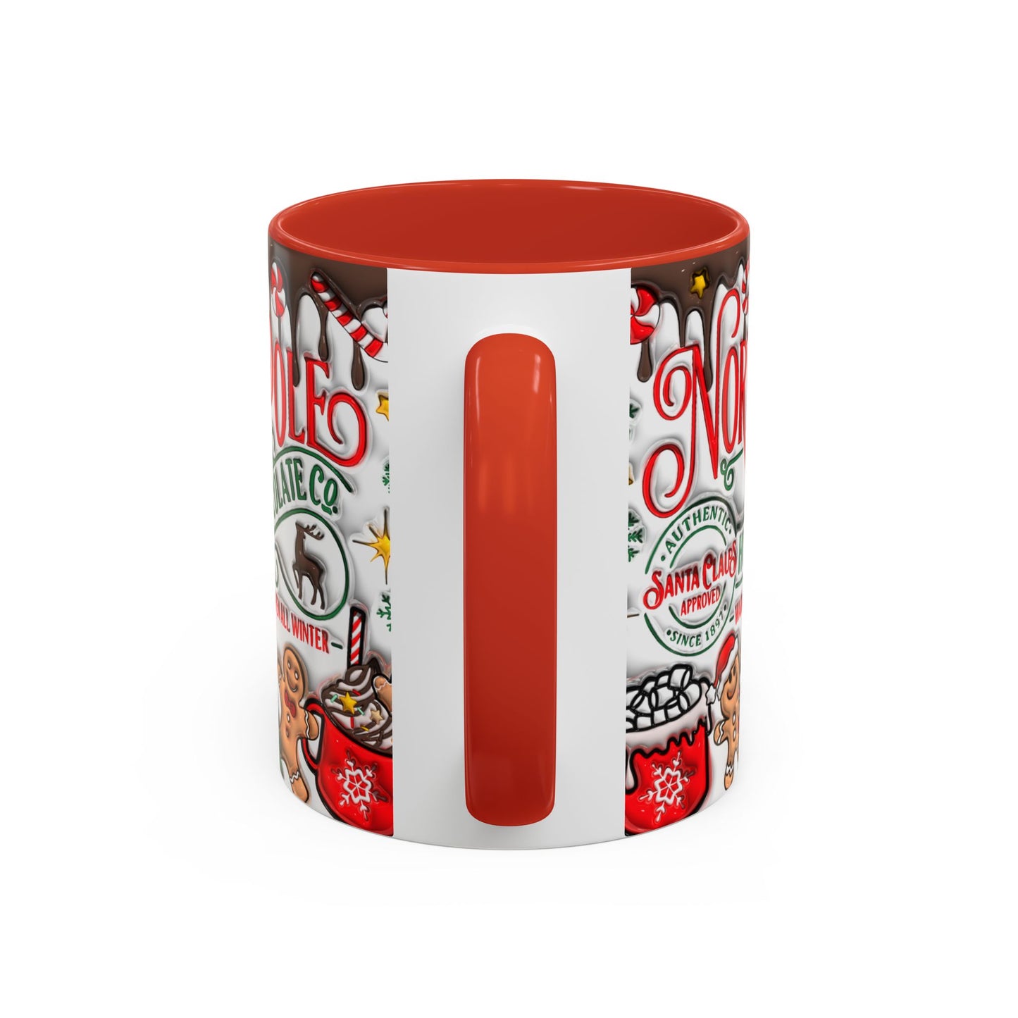 Christmas Accent Coffee Mug (11, 15oz)