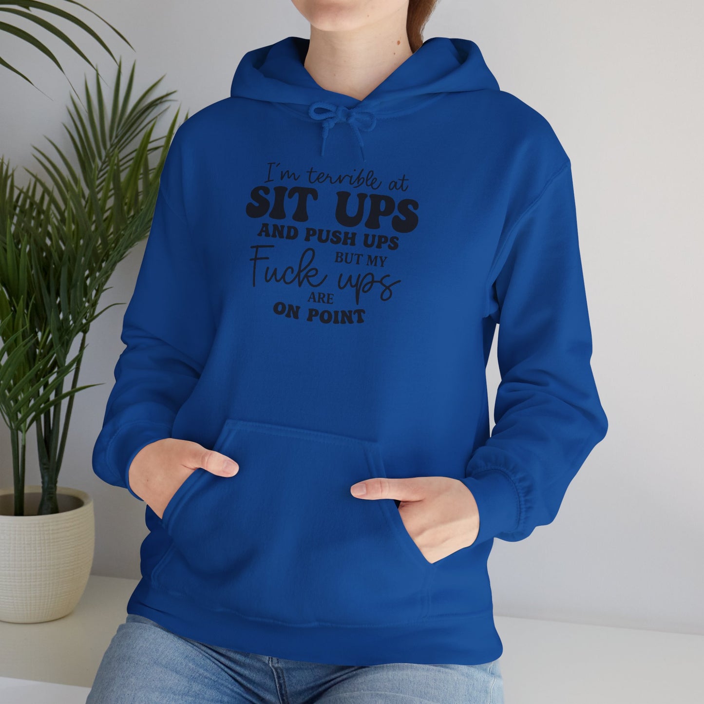 Funny Fitness Sweatshirt, Unisex Hoodie, Workout Gift, Humor Hoodie, Gym Apparel, Casual Wear