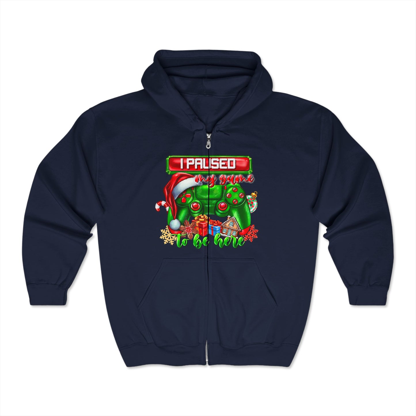 Christmas Unisex Heavy Blend™ Full Zip Hooded Sweatshirt