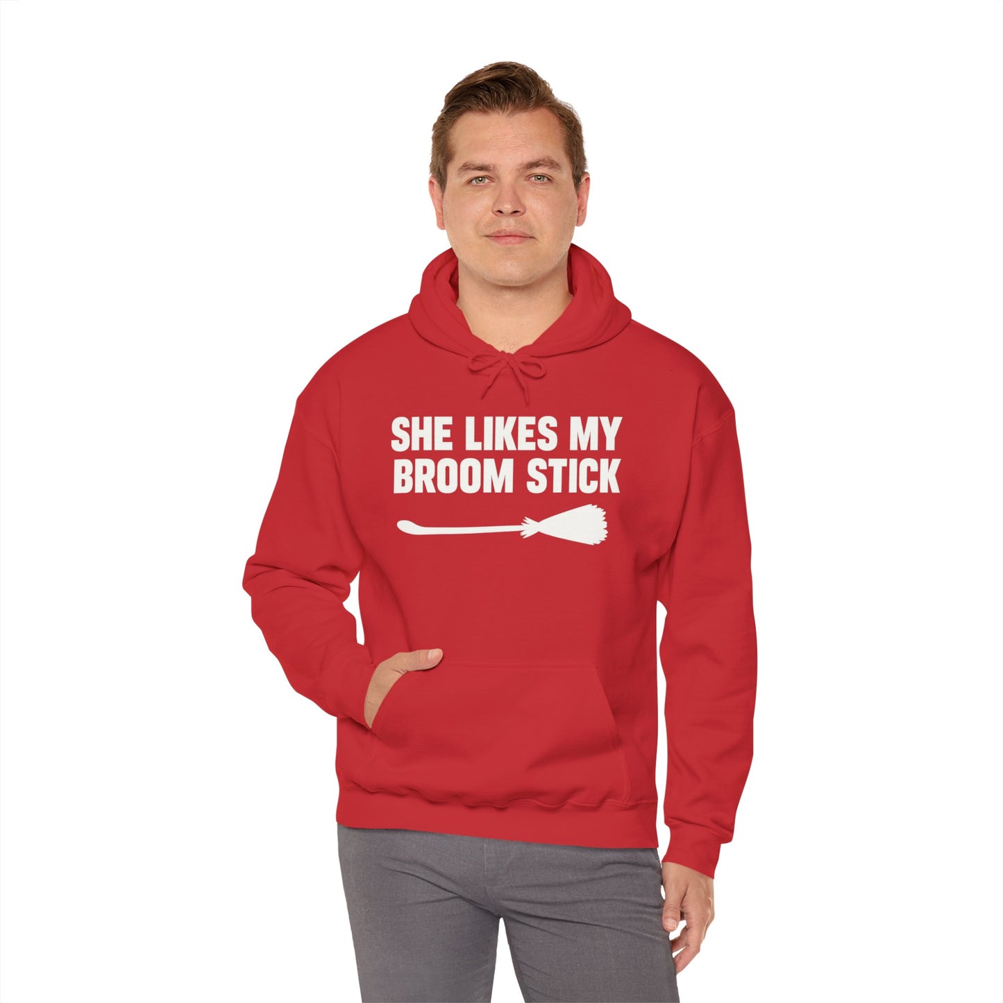 Funny Broomstick Sweatshirt for Witch Lovers, Halloween Hoodie, Unique Gift for Her, Cozy Unisex Sweater, Spooky Apparel