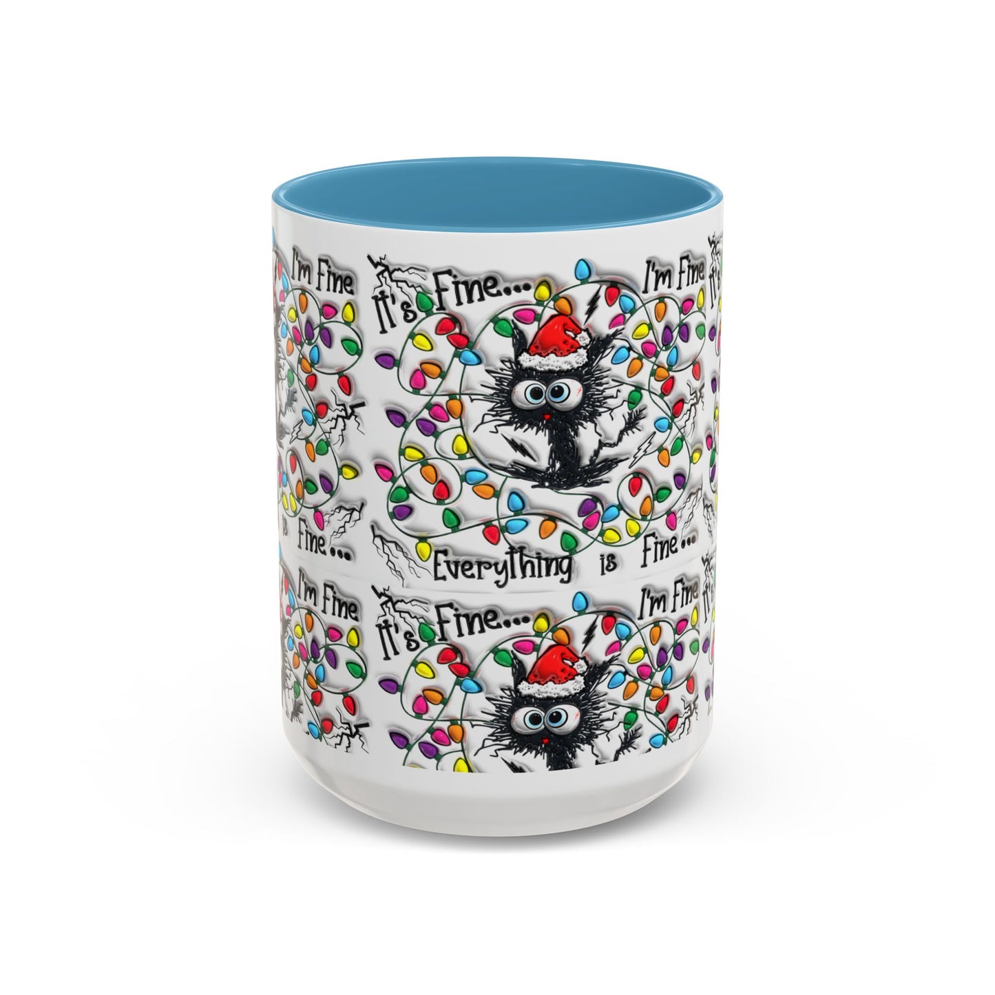 Christmas  Accent Coffee Mug (11, 15oz)
