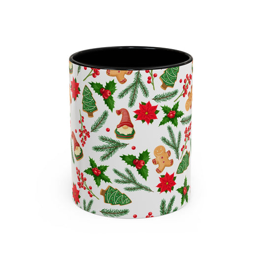 Christmas Accent Coffee Mug (11, 15oz)