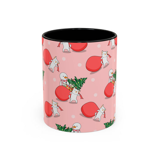 Christmas Accent Coffee Mug (11, 15oz)