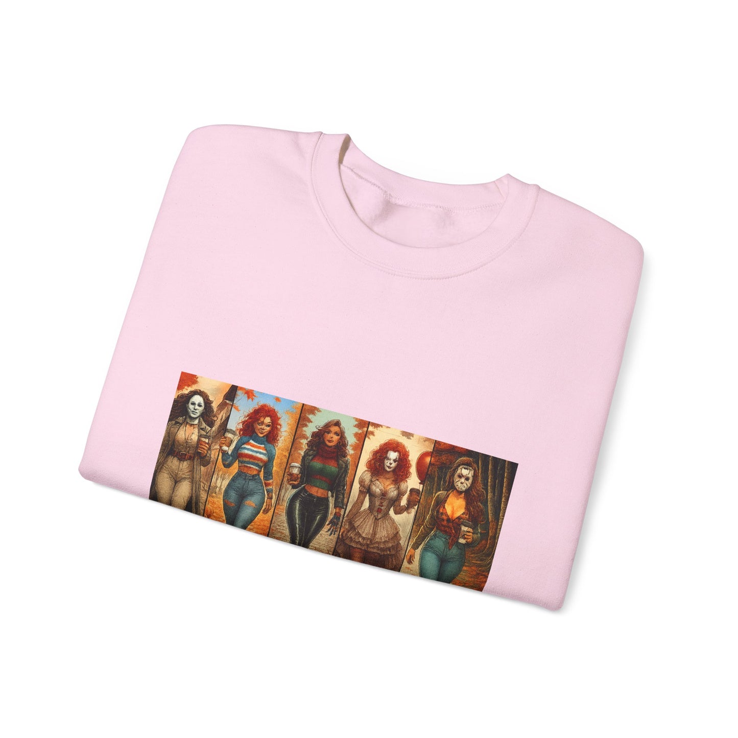 Vibrant Artistic Halloween Sweatshirt, Casual Wear, Graphic Sweatshirt, Cozy Gift for Art Lovers, Unique Fashion Statement, Comfortable [...]