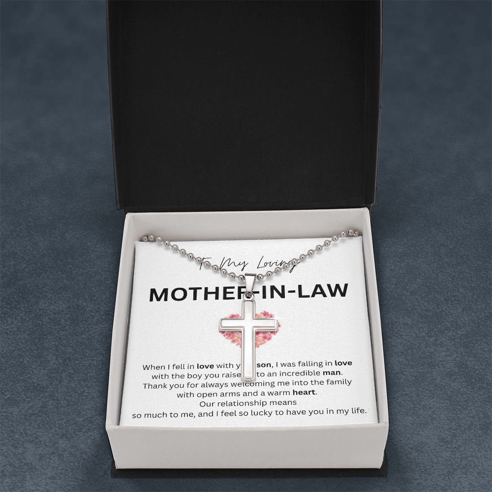 Mother-In-Law Cross Necklace