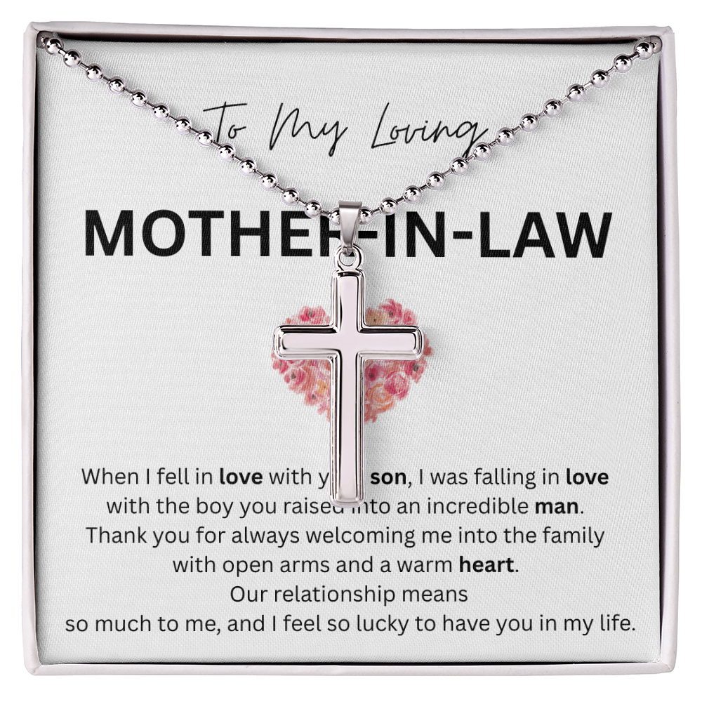 Mother-In-Law Cross Necklace