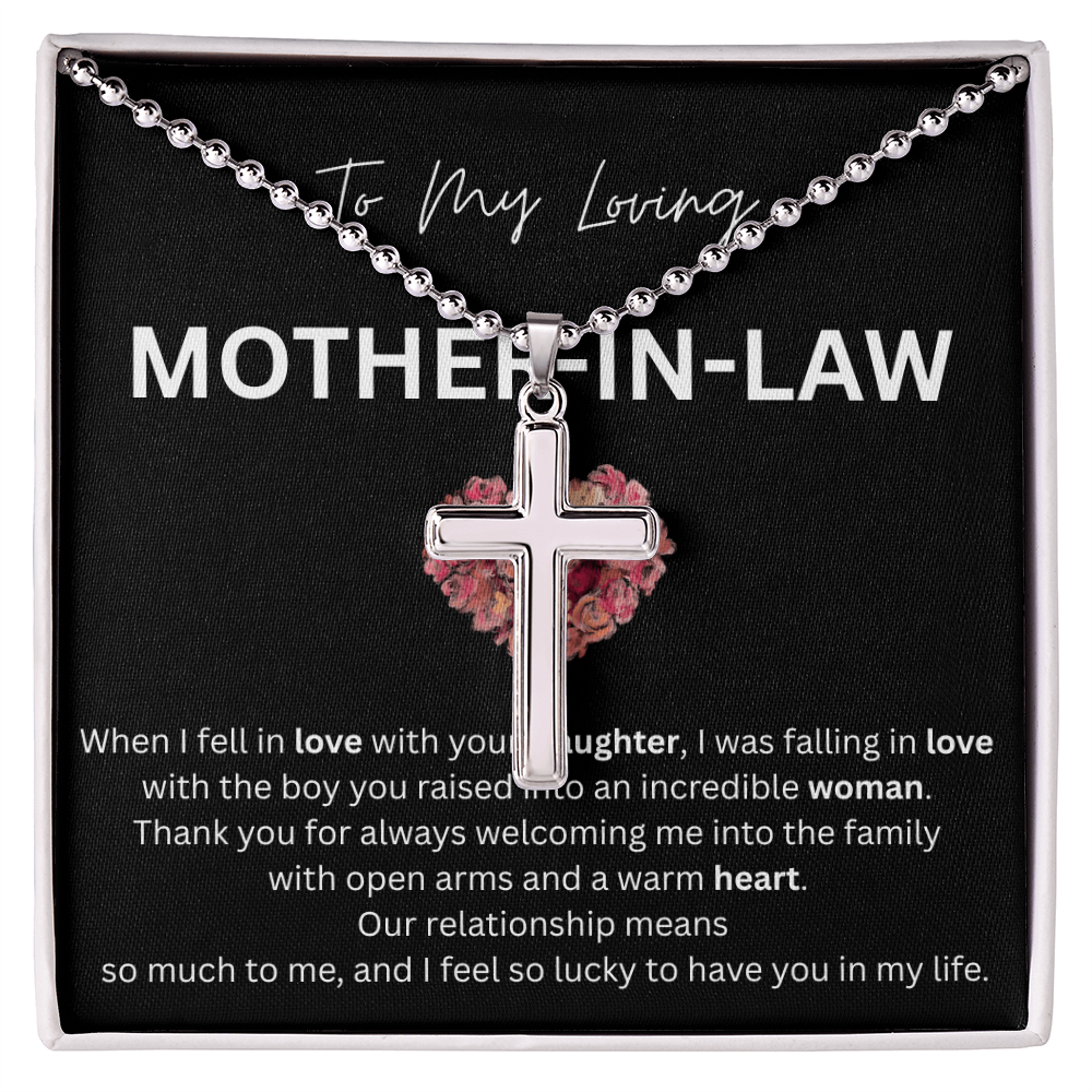 Mother-In-Law Cross Necklace