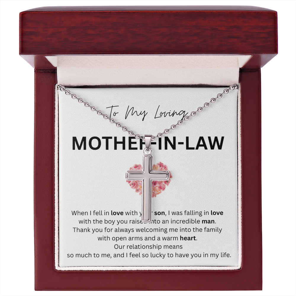 Mother-In-Law Cross Necklace