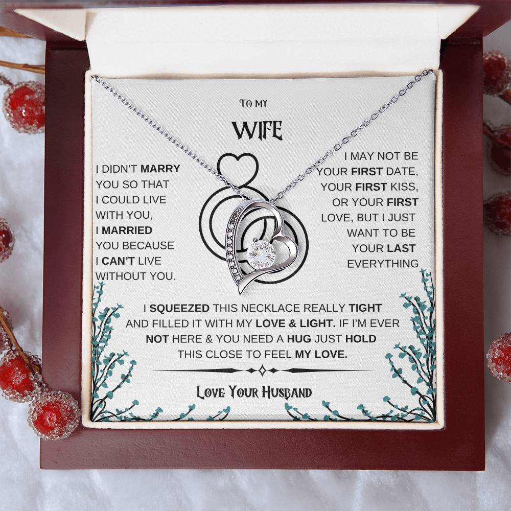 Wife Forever Love Necklace