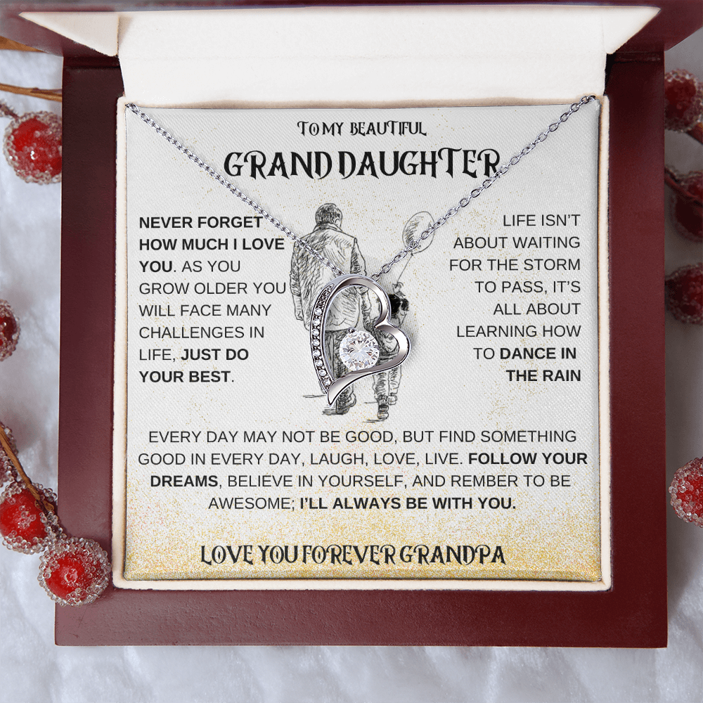 Grand Daughter Forever Love Necklace