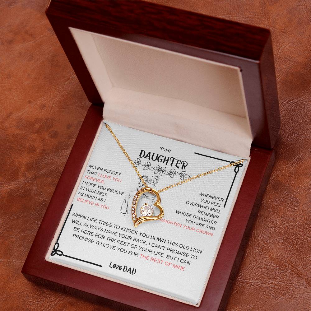 Daughter Forever Love Necklace