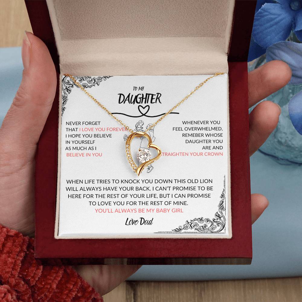 Daughter Forever Love Necklace