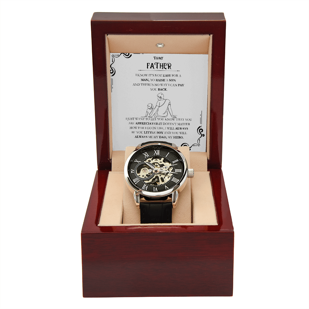 Father Openwork Watch