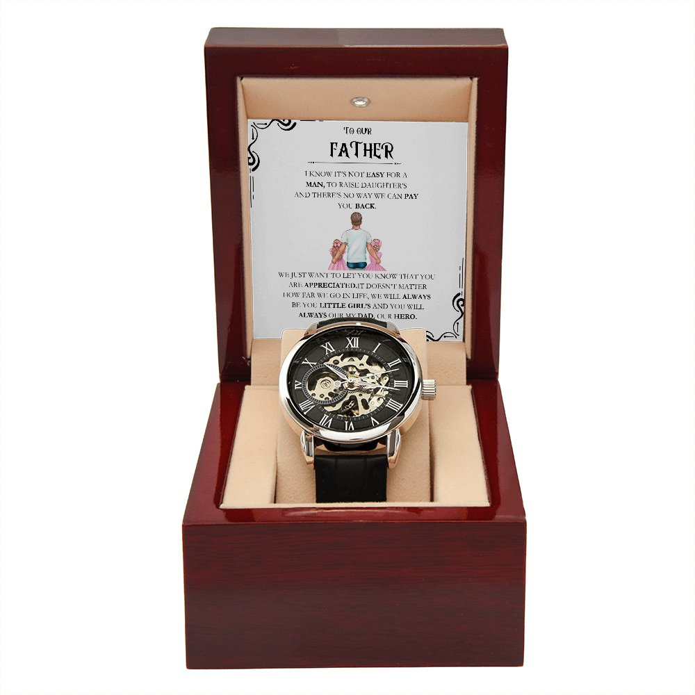Father Openwork Watch